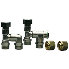 Uponor Fluvia T-Stykke 3/4" x 20 mm, udbygningsæt til shunt
