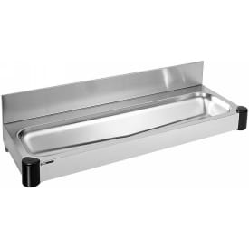 Intra P121 vaskerende, 120x43 cm, rustfrit stål