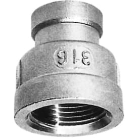 Rustfri reduksjonsmuffe 1 1/4" x 1"