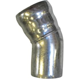 100 mm x 30° bøyd avløpsrør i stål GM-X