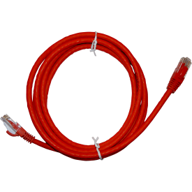 Patchkabel UTP Cat.6 1.0M rød