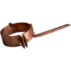 Hængselsstift til mur, Ø76 mm, kobber