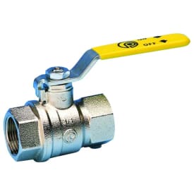 1/2" Kuglehane muffe/muffe til gas