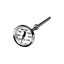 Rexotherm røgtermometer Ø50 x 150 mm