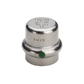 18 mm Sanpress Inox slutmuffe