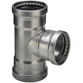 108,0 x 76,1 x 108,0 mm Sanpress Inox T-stykke