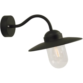 Nordlux Luxembourg vägglampa utomhus, svart