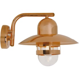 Nordlux Nibe vägglampa utomhus, kobber