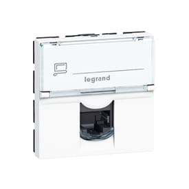 10 stk Mosaic Dataudtag Kat.6 STP 2M Hvid