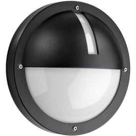 SG Uno udendørs væglampe med sensor, sort