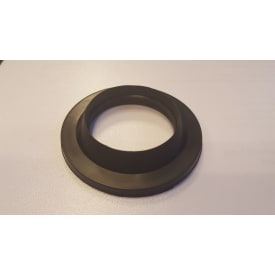 Flad gummipakning t/ 1 1/4" bundventil, sort