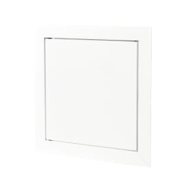 Duka inspektionslem m/magnetlås, 300x300mm, hvid