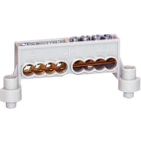 Klemrække AK03 Pen-S 2X4P nul/jord, til AKe/AK tavler