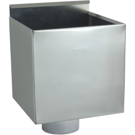 BZ Regnvannsboks, firkantet med tappekran 220x220x220 for 76 mm