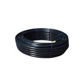 25 meter Uponor 25 mm PE100-RC PN16 SDR11 rør, sort/blå, 25 m