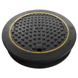 MIA A6 teleskop överdel med pågjuten packning, Helsingborg logo lock