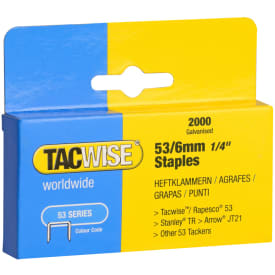 Tacwise hæfteklammer 53/6mm - 2000stk