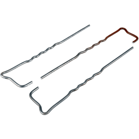 Byggros 200 x 40 x 20 x 3 mm l-formet jordspyd, galv. stål