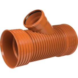 Kaczmarek K2 DN150 x 160 mm PP-gren t/glat spids, u/gummiringe