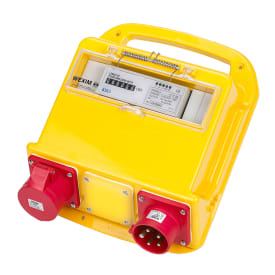 Bimeterpanel CEE 5P 32A 400V inngang/utgang