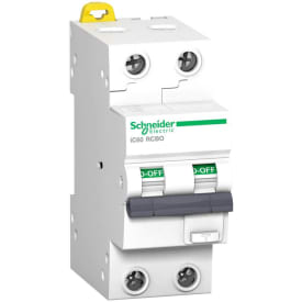 Schneider Electric Acti9 IC60 HPFi kombiafbryder, 2-polet, 10A