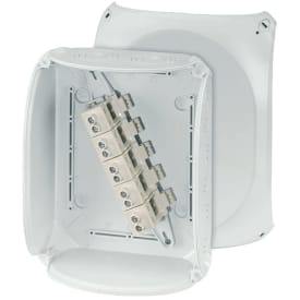 Kvik Forgreningsdåse KF2525G 255x205 mm M25-40 5x10-25 mm² grå