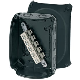 Kvik Forgreningsdåse KF1610B 210x155 mm M25-40 5x4-10 mm² sort