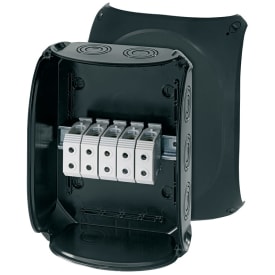 Kvik Forgreningsdåse KF3535G 295x225 mm M25-40 5x16-35 mm² sort