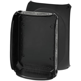 Kvik Forgreningsdåse KF5000G 355x255 mm M25-63 uden klemmer sort