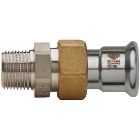 10 stk 15 x 1/2" TURBO Inox isoleringsstykke