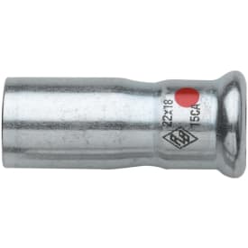 18 x 15 mm TURBO Steel reduktion nippel/muffe