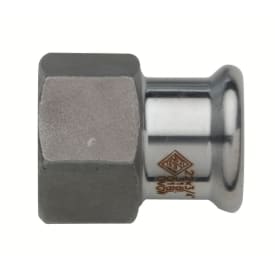 Turbo Press overgangsmuffe, 22 mm x 3/4" (M)