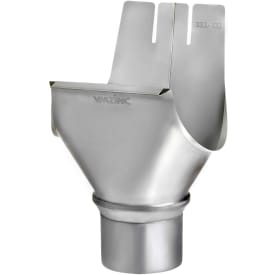 VMZINC ekspansjonsdyse, ZINC NATUR - 333/87 mm, t/halv time