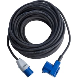 Kabelsett / Campingkabel CEE 16A 3G2.5/CEE 16A+Schuko-uttak