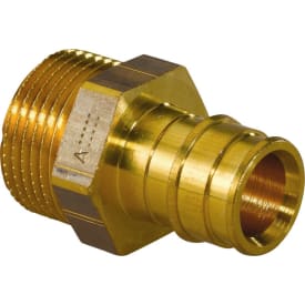 Uponor Q&E rett nippel utvendig, 20x1/2", uten q&e-ring