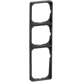 LK Fuga ramme Baseline 50, 3,5 modul, koksgrå