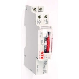 Kontaktur TS-AD2 analog døgn 16A, 1 x slutte