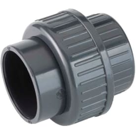 TP PVC-U union d20, klæbemuffe. Med o-ring.