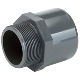 TP PVC-U d32-40-11/4"  overgangsfitting