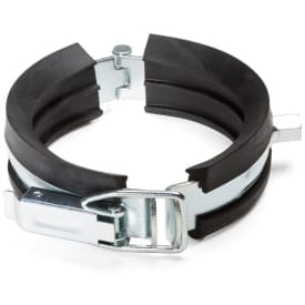 10 stk RØRBØJLE DN110 MED GUMMIINDLÆG OG AFSTANDSHOLDER