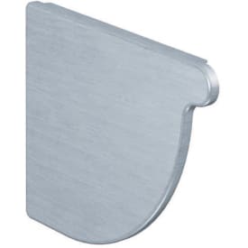 ENDEBUND, 1/4RUND, PREPATINA BLAUGRAU