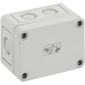 Kasse TK PS 97-6-M, 94 x 94 x 57 mm, grå