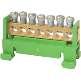 Jordlederklemme PE7 7x16 mm², grøn