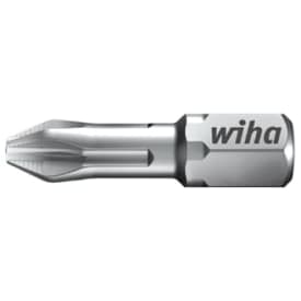Wiha bits 25 mm, 1/4", Pozidriv PZ2, 10 stk i boks