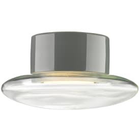 Ifö Cairo loftlampe, Ø20 cm, grå/klar