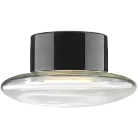 Ifö Cairo loftlampe, Ø20 cm, sort/klar