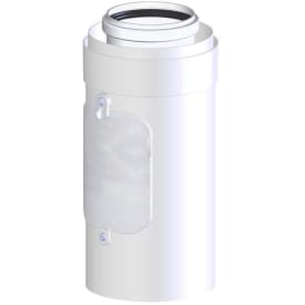 60/100mm Metalbestos ConneXt længde 270mm med renselem, PPs/Alu
