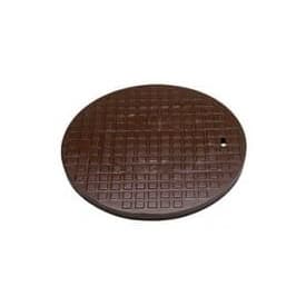 NV 600 mm dæksel uden pakning og lås, 1,5 t, GG