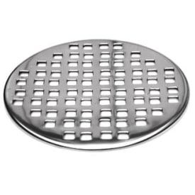 H.F. Hansen afløbsrist,Ø185 mm, rustfrit stål