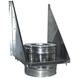 6" Metalbestos Multi50 væg-bæring